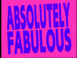 Absolutely Fabulous Movie Title Screen