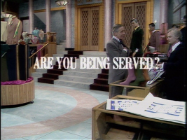 Are You Being Served? Movie Title Screen