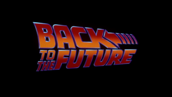 Back to the Future Movie Title Screen