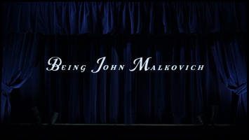 Being John Malkovich Movie Title Screen