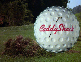 Caddyshack Movie Title Screen