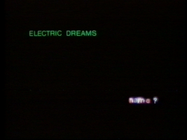 Electric Dreams Movie Title Screen