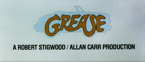 Grease Movie Title Screen