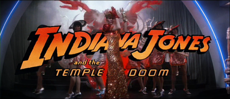 Indiana Jones and the Temple of Doom Movie Title Screen
