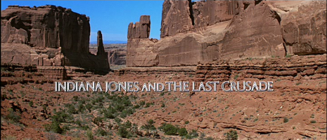 Indiana Jones and the Last Crusade Movie Title Screen