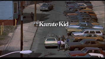 Karate Kid Movie Title Screen