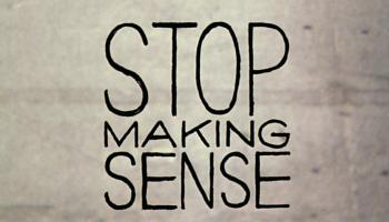 Stop Making Sense Movie Title Screen