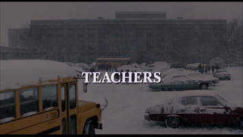 Teachers Movie Title Screen